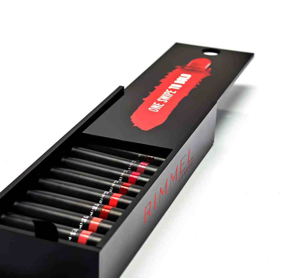 Rimmel London One Swipe to Bold packaging