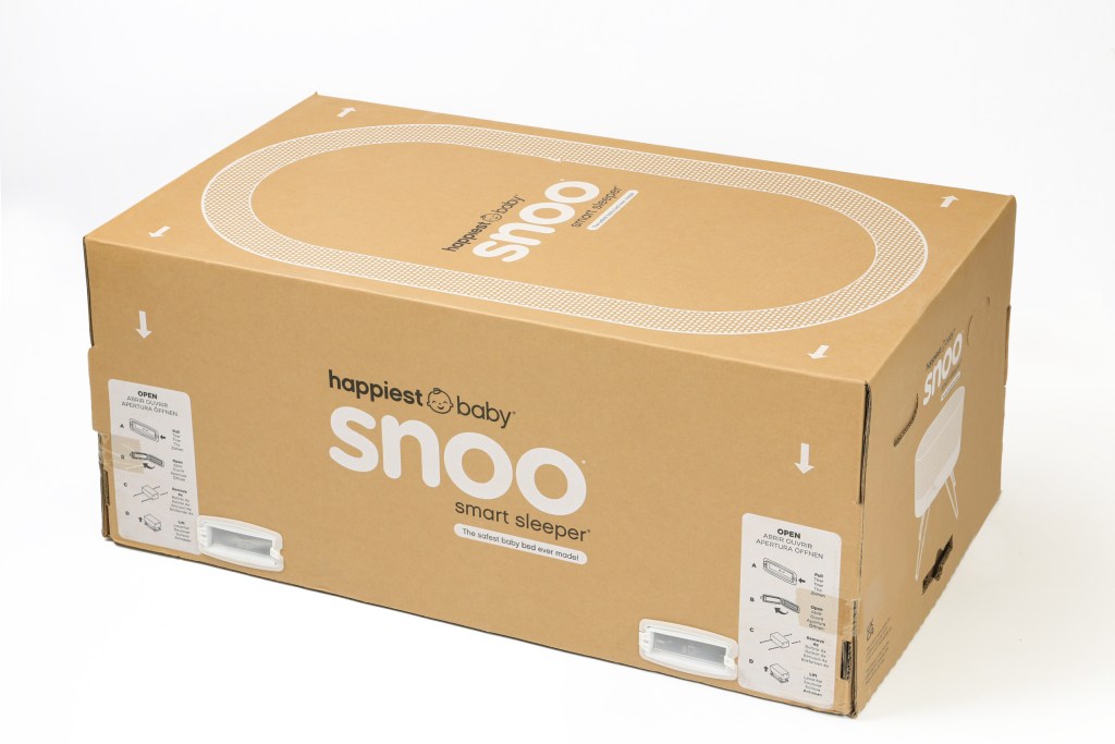 Happiest Baby | SNOO Smart Sleeper packaging