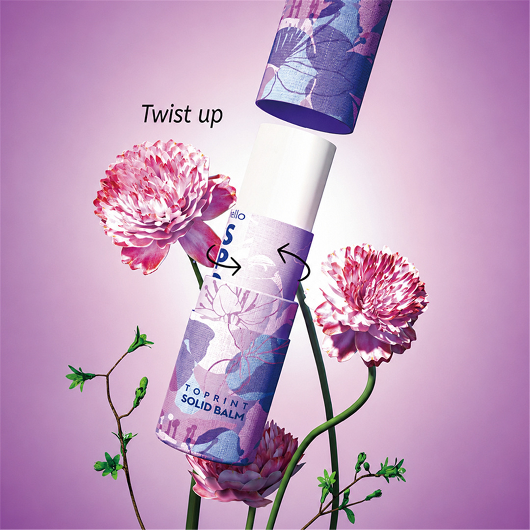 FSC Twist-Up Paper Lip Balm Tube