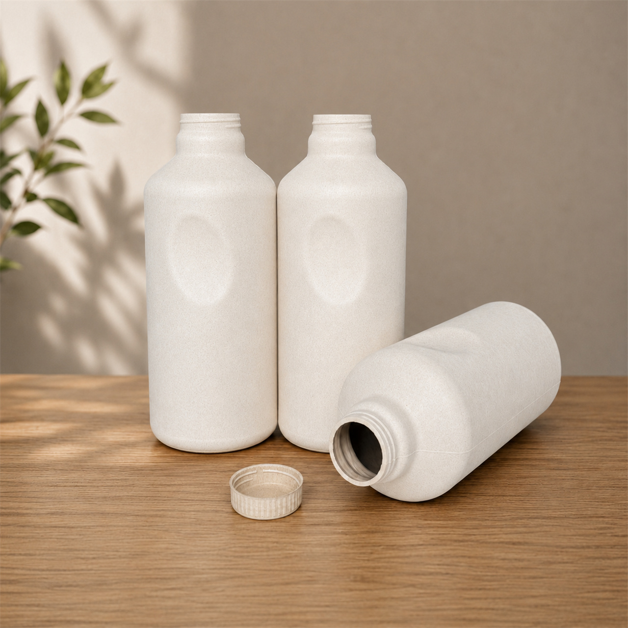 Biodegradable Sugarcane Fiber Bottle ...