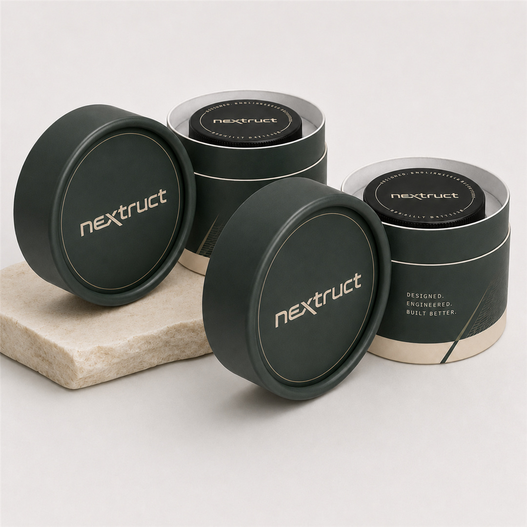 Paper Concentrate Jar Tube Packaging