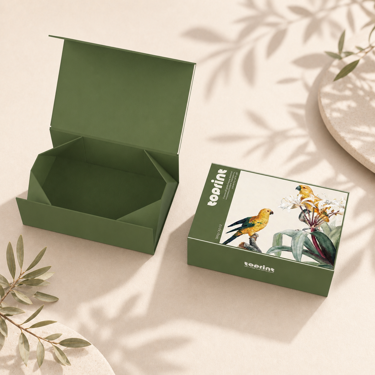 Foldable Perfume Sample Gift Box with...