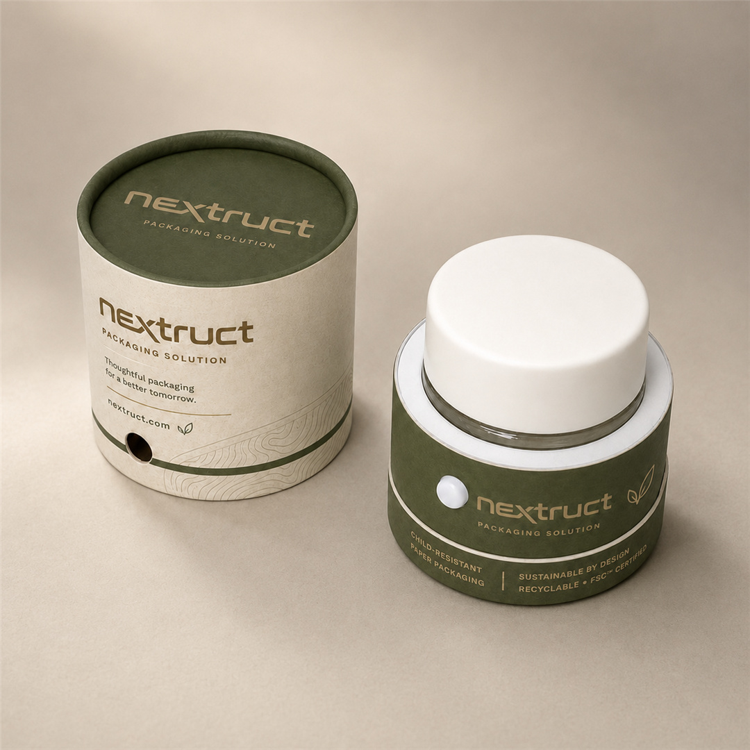 Custom Paper CR Concentrate Jar Packa...