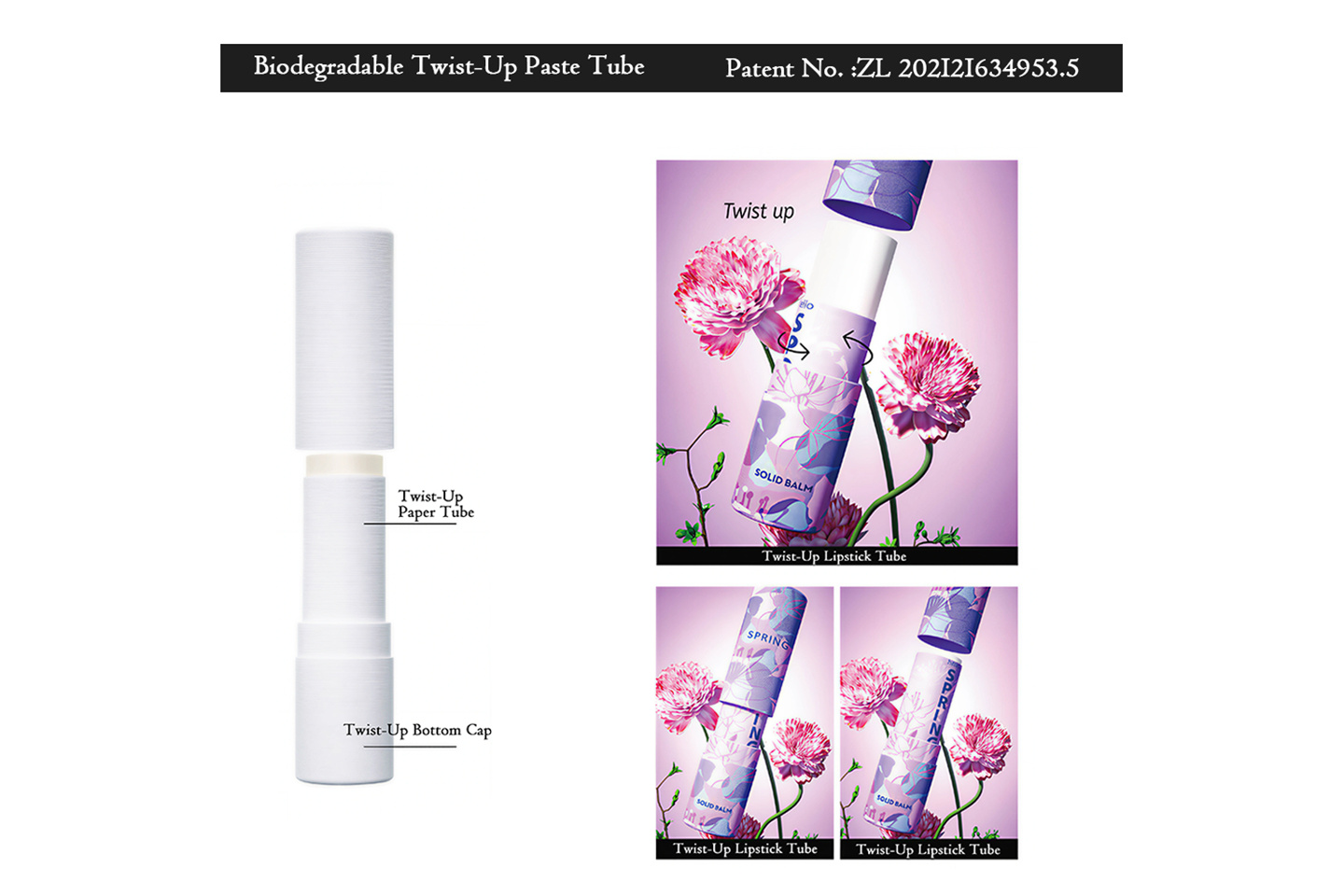 Rotating the paste tube