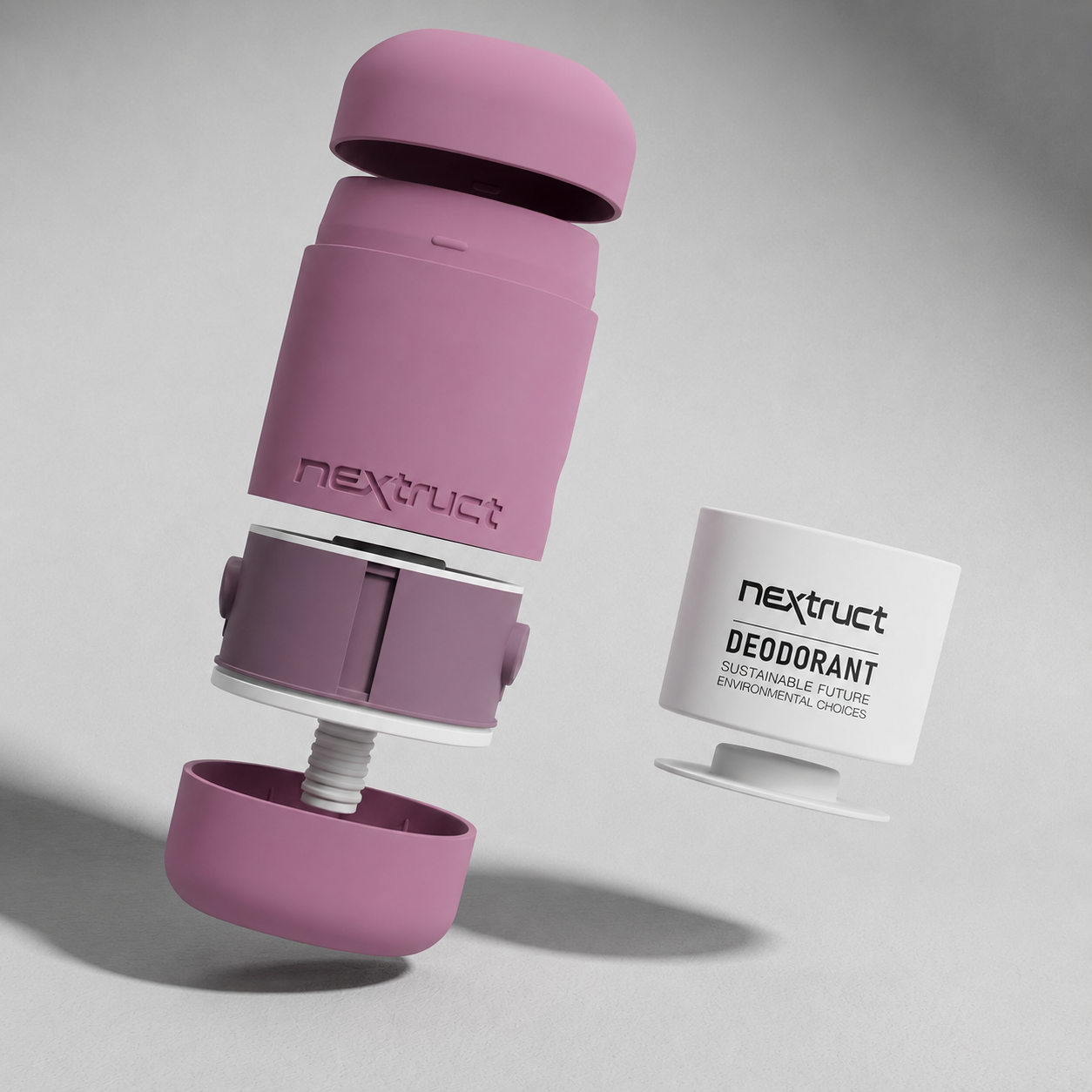 Refillable Solid Sunscreen Stick Cont...