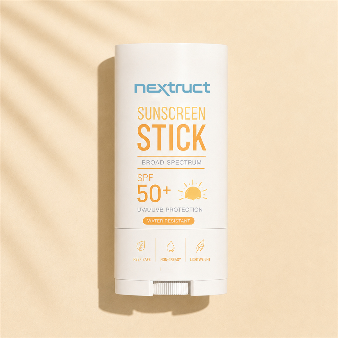 Eco Kraft Sunscreen Stick Tube with PCR-PP Base