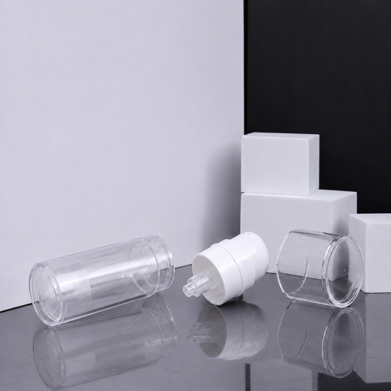 Mono-Material PP Airless Skincare Bottle