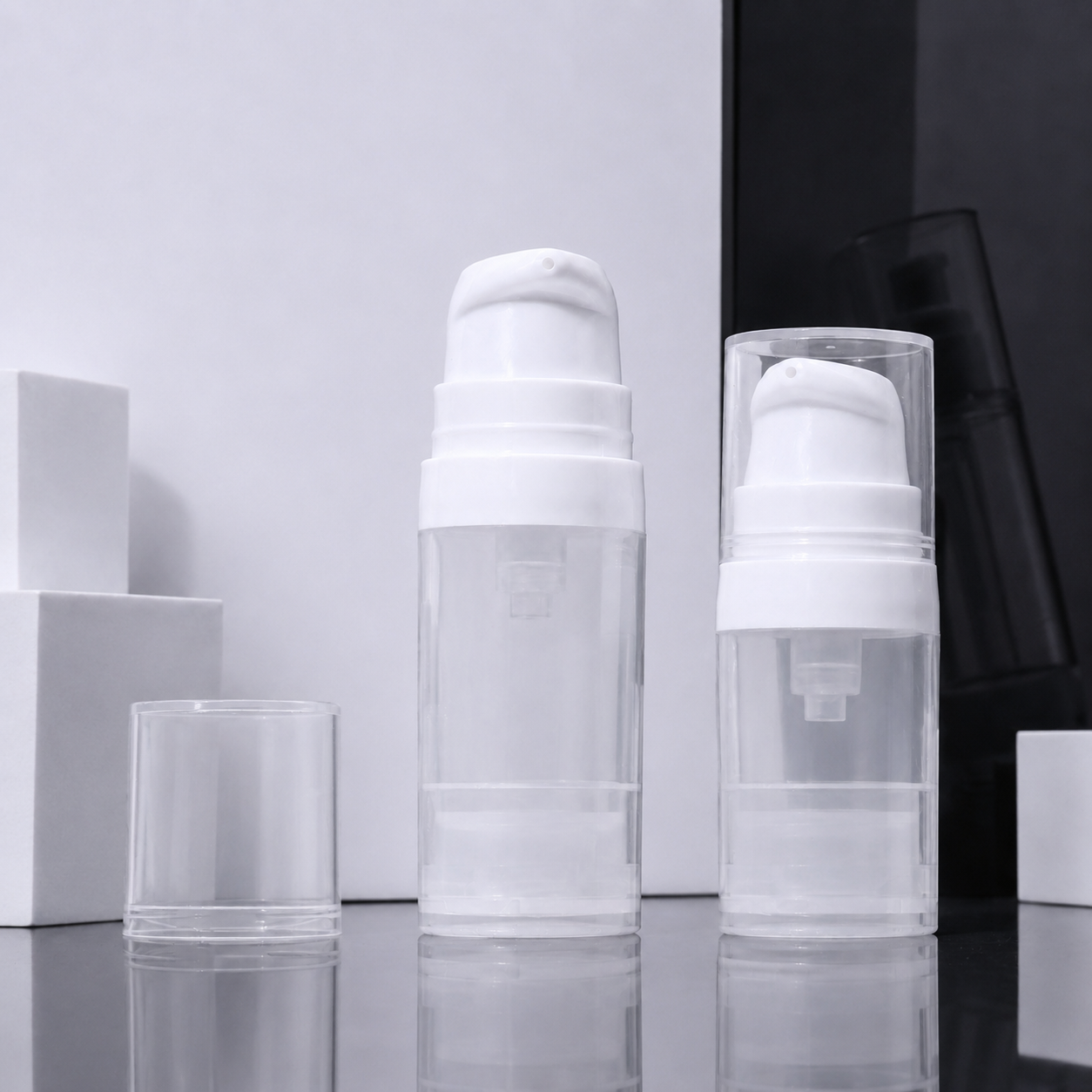 Mono-Material PP Airless Skincare Bottle