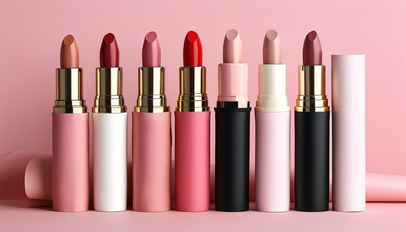 Lipstick Paper Tube For International Safety And CR Compliant Packaging