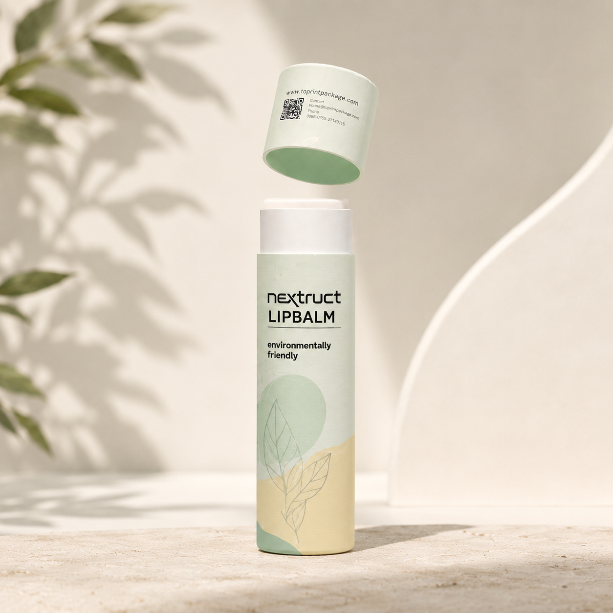 FSC Short-Cap Push-Up Paper Lip Balm ...