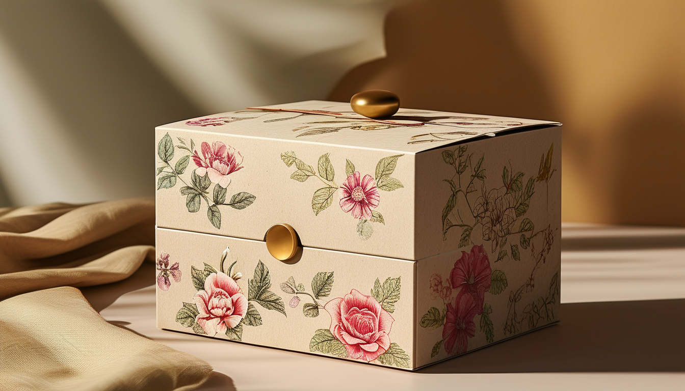 Supplieshigh-End Cosmetic Boxes For Minimizing Plastic Tax Through Sustainable Materials