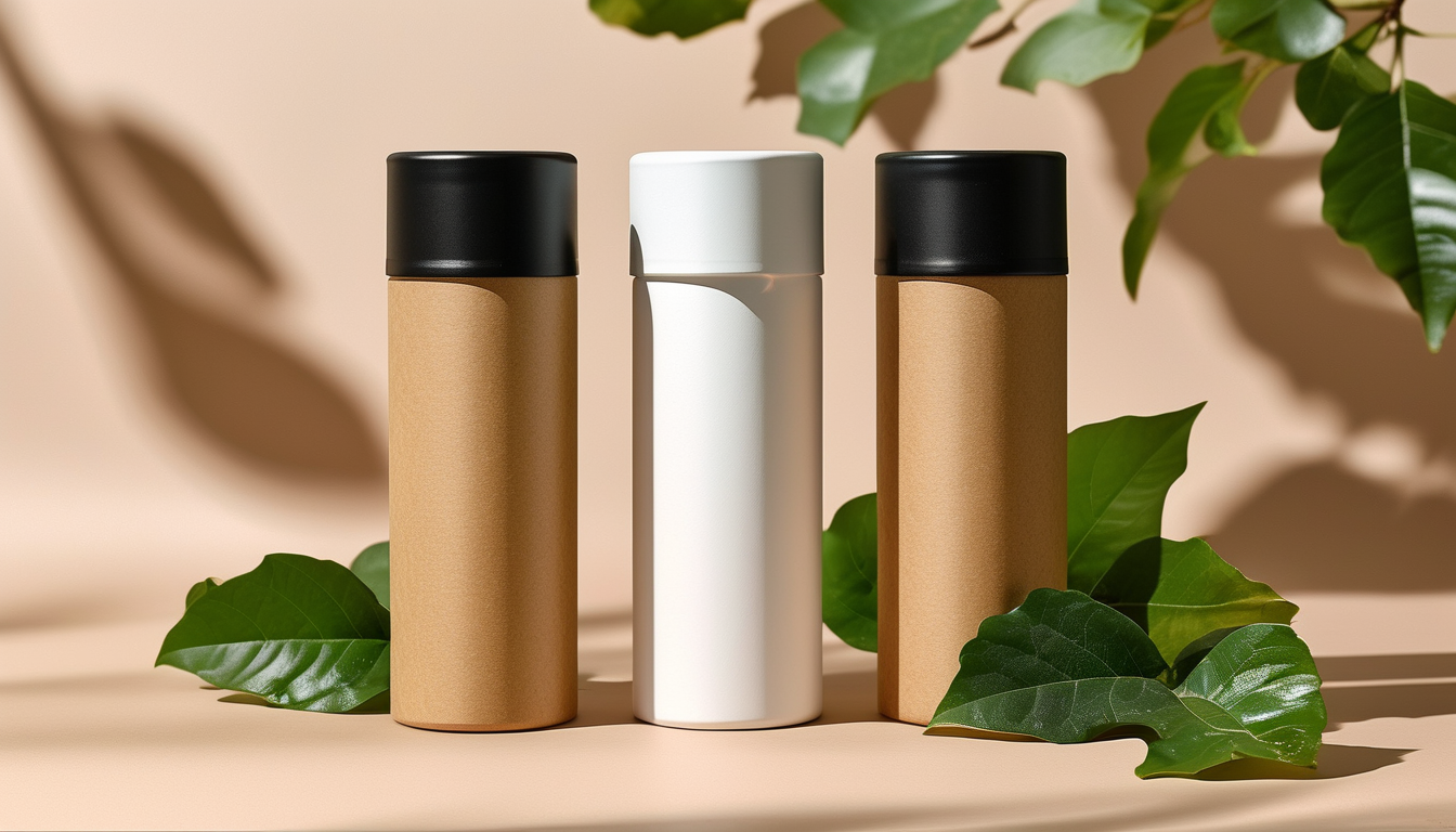 Paper Lip Balm Tube For Sustainable Wellness And Supplement Packaging