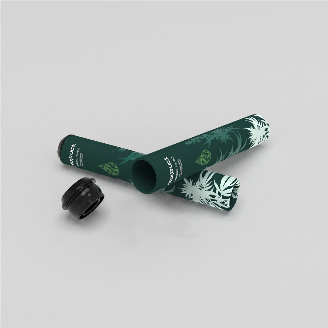 Custom Paper Pre-Roll Tube with PE Cap