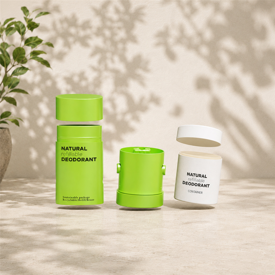 Oval Refillable Balm Tube with FSC Pa...